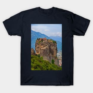 Greece. Meteora. The Monastery of the Holy Trinity. T-Shirt